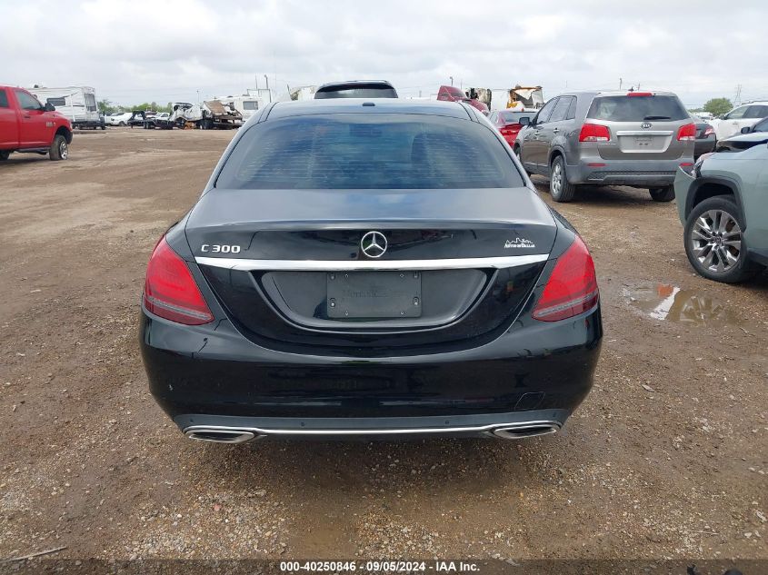 2020 Mercedes-Benz C 300 VIN: WDDWF8DBXLR552646 Lot: 40250846