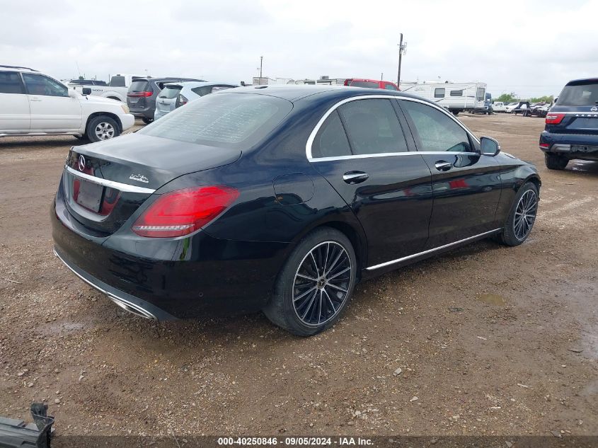 VIN WDDWF8DBXLR552646 2020 Mercedes-Benz C 300 no.4