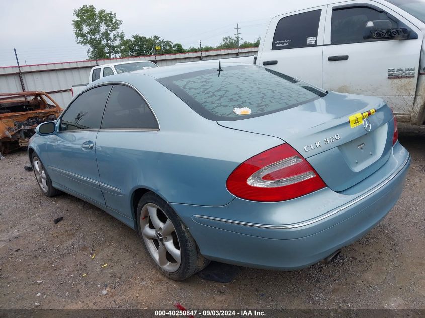 2004 Mercedes-Benz Clk 320 VIN: WDBTJ65J74F091123 Lot: 40250847