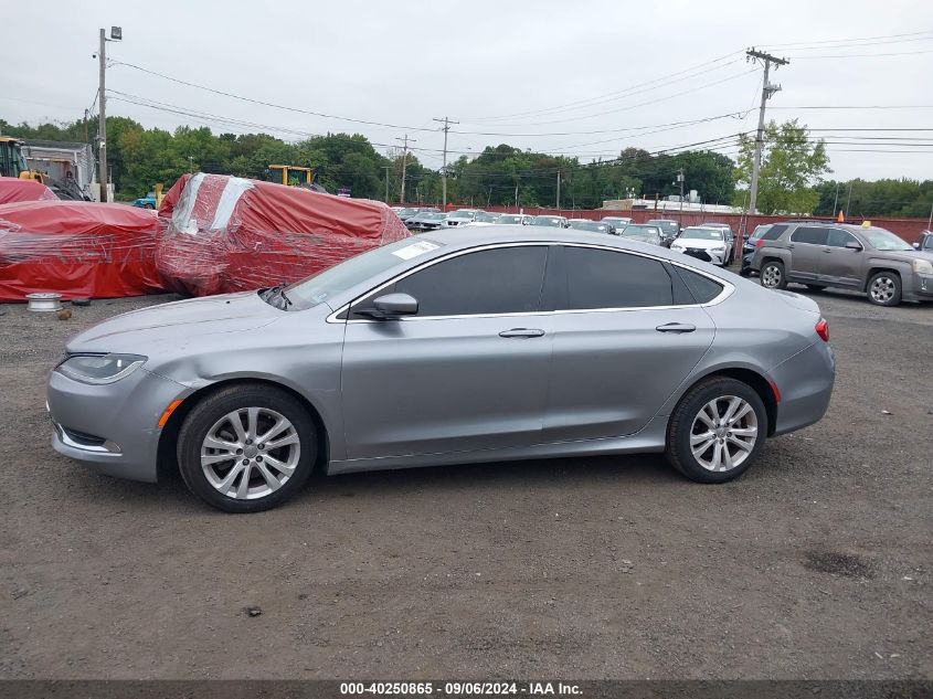 2016 Chrysler 200 Limited VIN: 1C3CCCAB0GN136314 Lot: 40250865