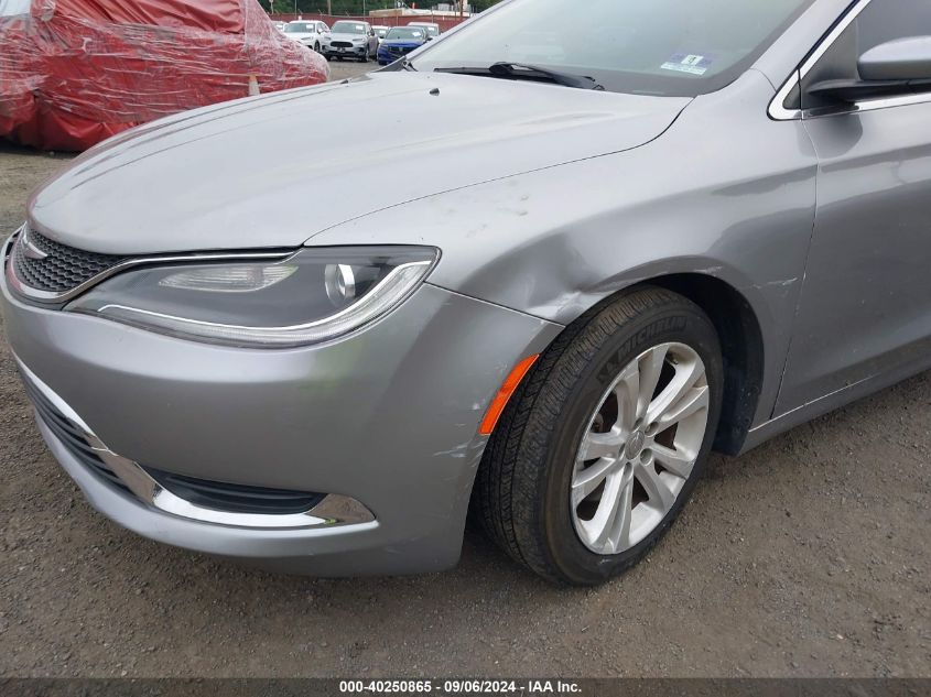 2016 Chrysler 200 Limited VIN: 1C3CCCAB0GN136314 Lot: 40250865