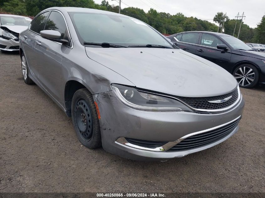 2016 Chrysler 200 Limited VIN: 1C3CCCAB0GN136314 Lot: 40250865