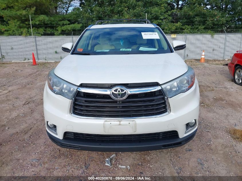 5TDDKRFH5FS147627 2015 Toyota Highlander Limited/Ltd Platinum