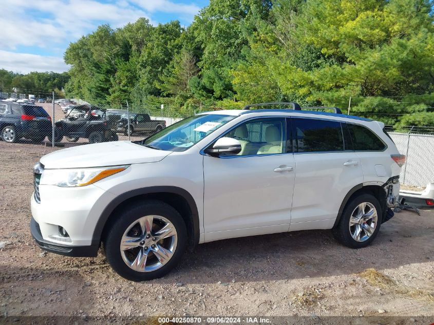 5TDDKRFH5FS147627 2015 Toyota Highlander Limited/Ltd Platinum