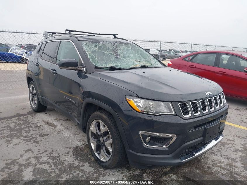 2018 Jeep Compass Limited Fwd VIN: 3C4NJCCB4JT410967 Lot: 40250877