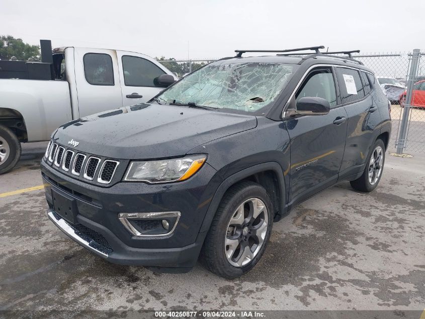 2018 Jeep Compass Limited Fwd VIN: 3C4NJCCB4JT410967 Lot: 40250877