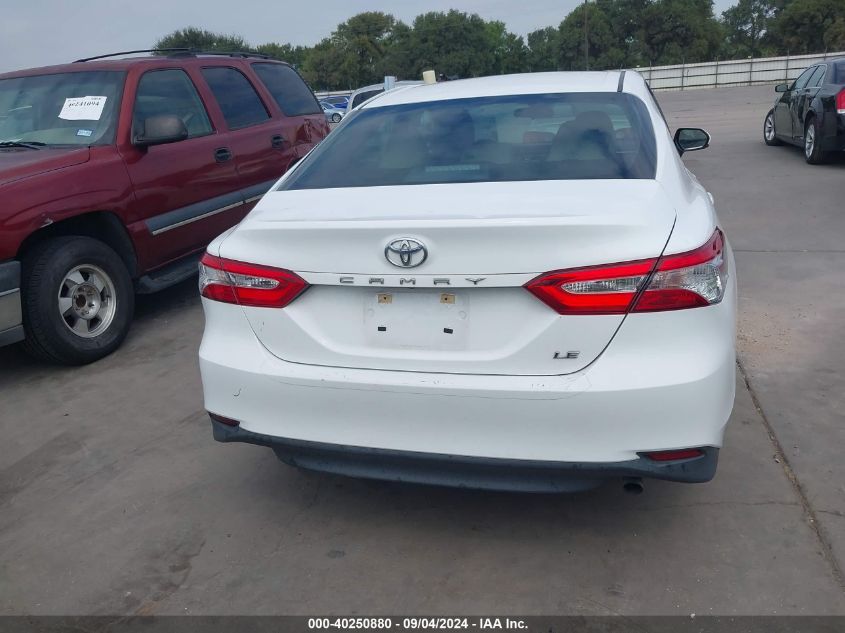 2018 Toyota Camry L/Le/Xle/Se/Xse VIN: 4T1B11HK9JU009481 Lot: 40250880