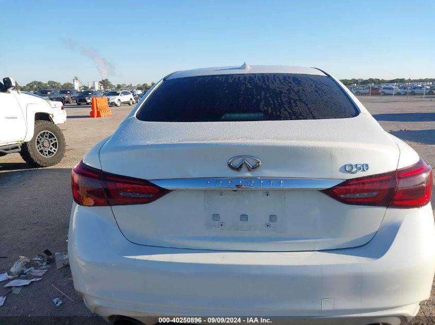 2019 Infiniti Q50 3.0T Luxe VIN: JN1EV7AP8KM543297 Lot: 40250896