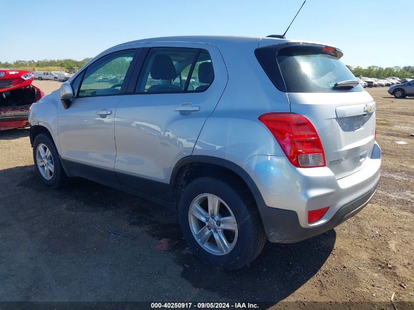 2018 Chevrolet Trax Ls VIN: 3GNCJNSB7JL358357 Lot: 40250917