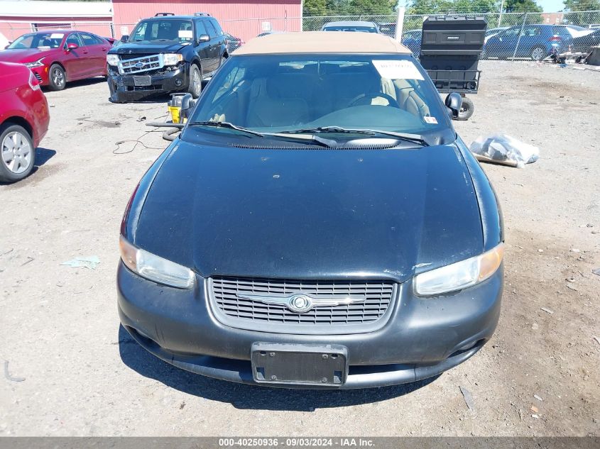 2000 Chrysler Sebring Jxi VIN: 3C3EL55H5YT211612 Lot: 40250936