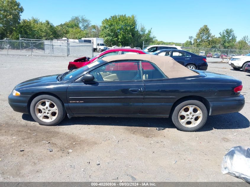 2000 Chrysler Sebring Jxi VIN: 3C3EL55H5YT211612 Lot: 40250936