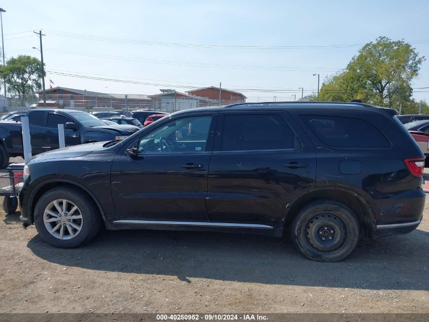 2014 Dodge Durango Sxt VIN: 1C4RDJAG7EC267607 Lot: 40250952