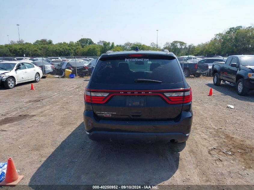 2014 Dodge Durango Sxt VIN: 1C4RDJAG7EC267607 Lot: 40250952