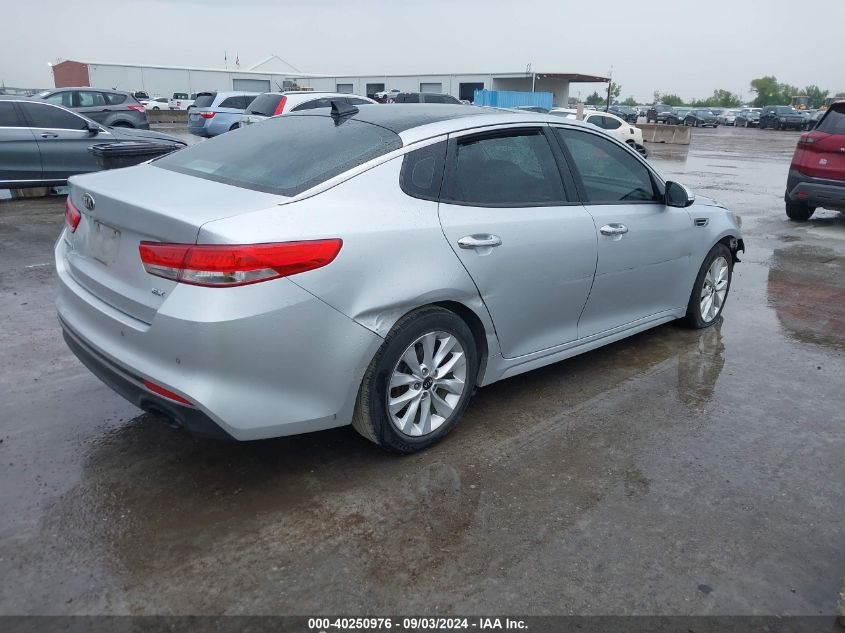 2016 Kia Optima Ex VIN: 5XXGU4L31GG057039 Lot: 40250976