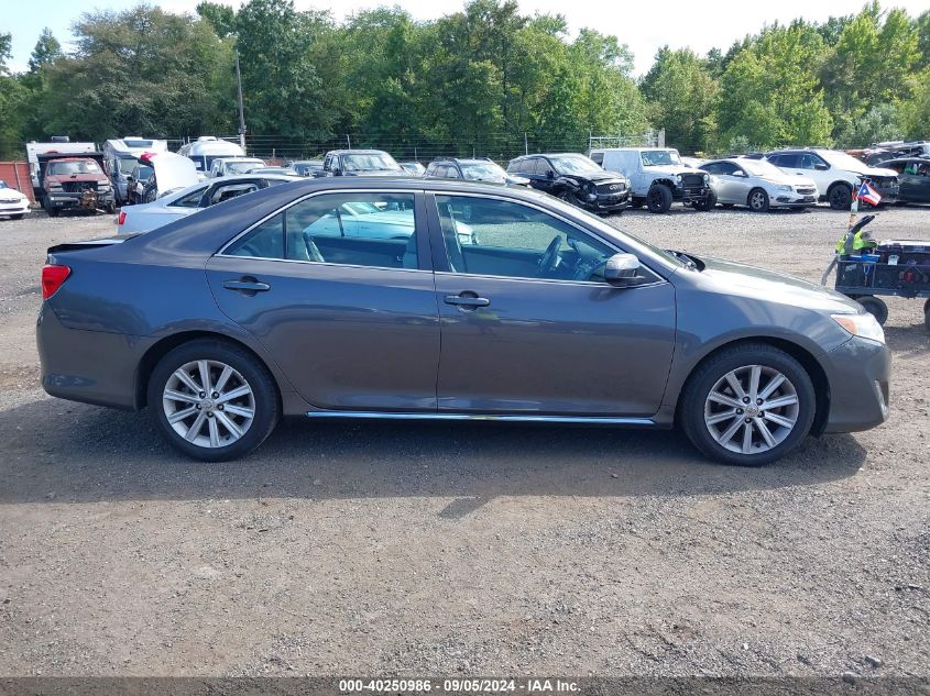 2012 Toyota Camry Xle VIN: 4T4BF1FK9CR162827 Lot: 40250986