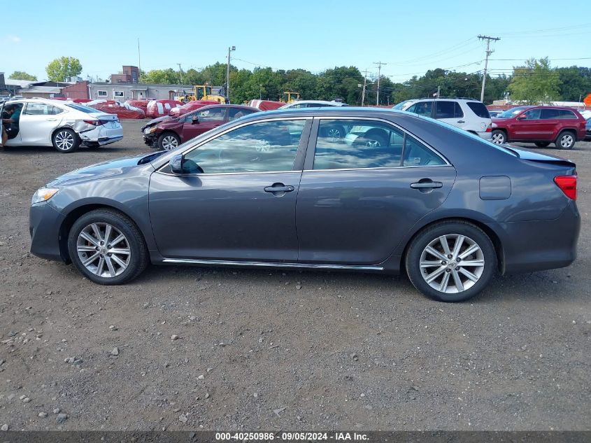 2012 Toyota Camry Xle VIN: 4T4BF1FK9CR162827 Lot: 40250986