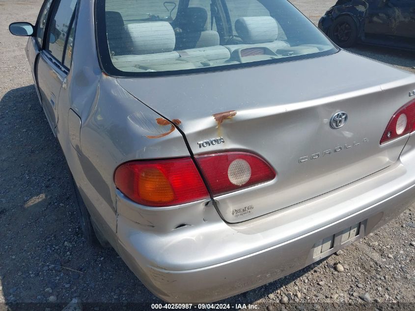 2002 Toyota Corolla Le VIN: 1NXBR12EX2Z600268 Lot: 40250987