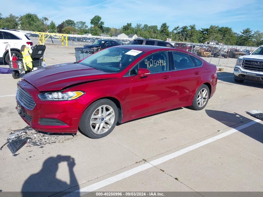 2016 FORD FUSION SE - 3FA6P0H7XGR276466