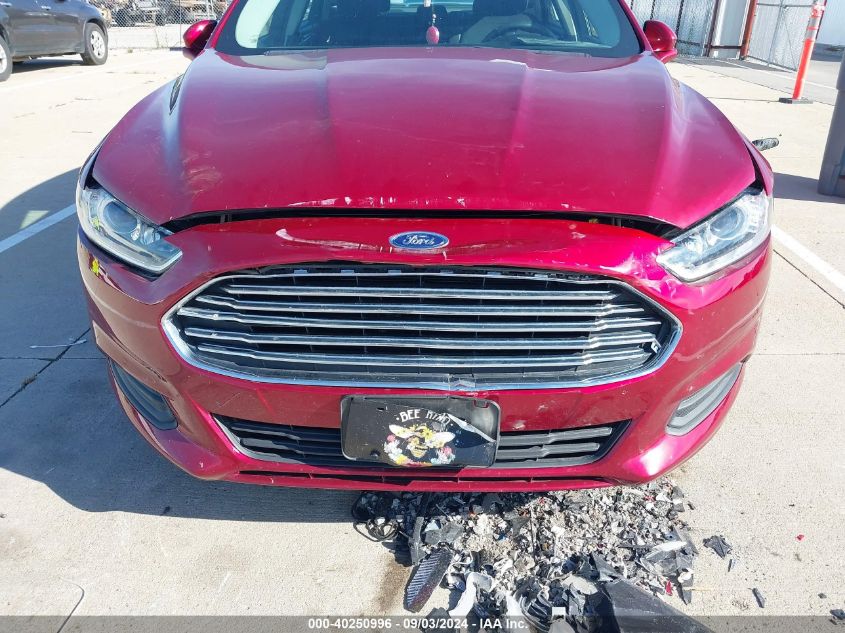 2016 Ford Fusion Se VIN: 3FA6P0H7XGR276466 Lot: 40250996