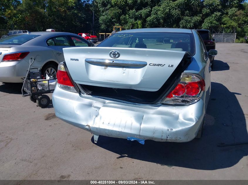 2005 Toyota Camry Le VIN: 4T1BE32K25U995287 Lot: 40251004