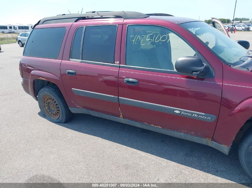 2004 Chevrolet Trailblazer Ext Ls VIN: 1GNET16SX46161218 Lot: 40251007