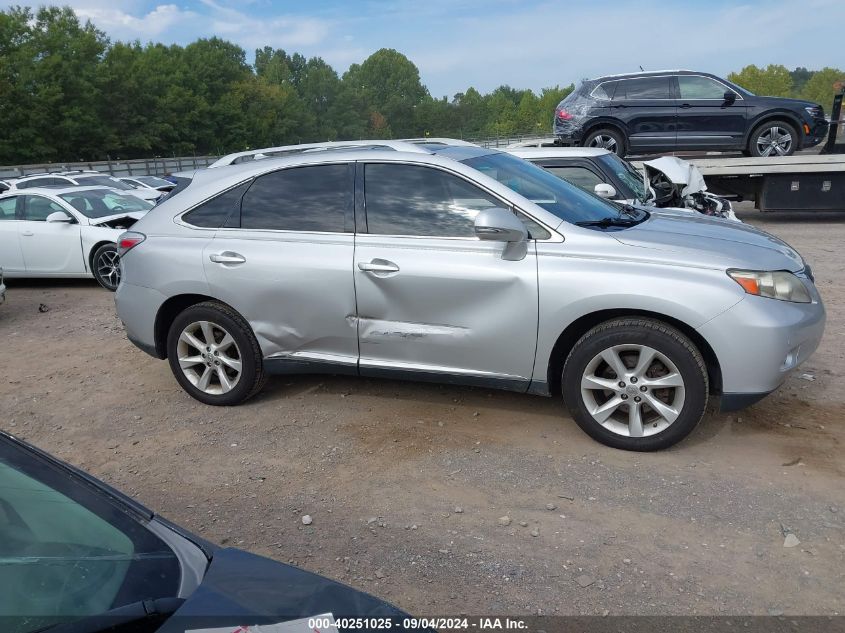 2012 Lexus Rx 350 VIN: JTJZK1BA2C2414044 Lot: 40251025