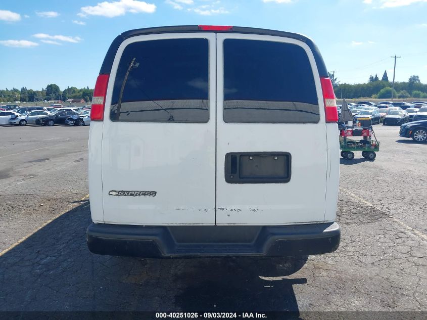 2007 Chevrolet Express Work Van VIN: 1GCFG15X871125284 Lot: 40251026