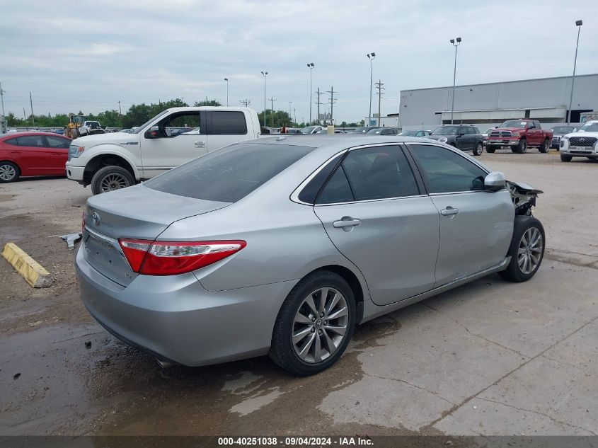 2016 Toyota Camry Xle VIN: 4T1BF1FK9GU615425 Lot: 40251038