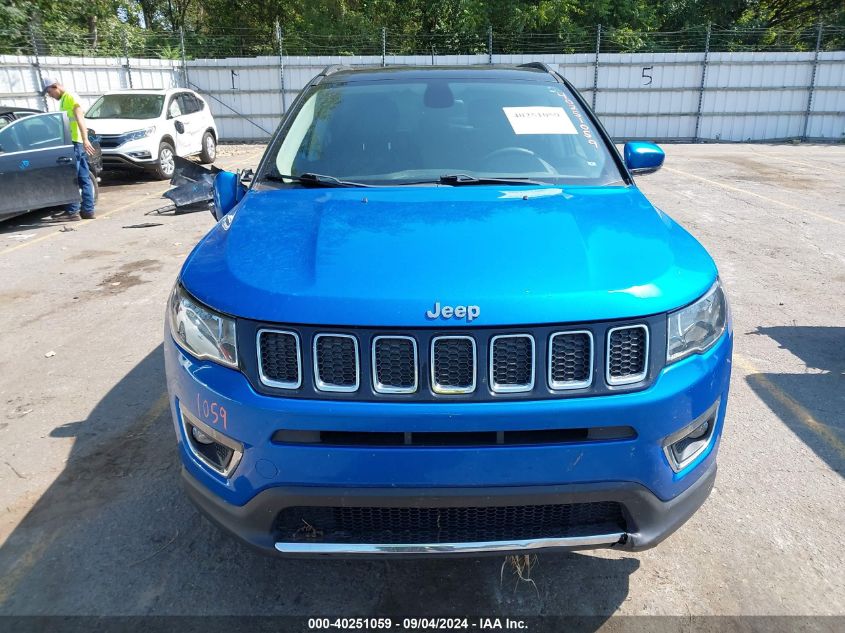 2018 Jeep Compass Limited 4X4 VIN: 3C4NJDCB3JT402879 Lot: 40251059