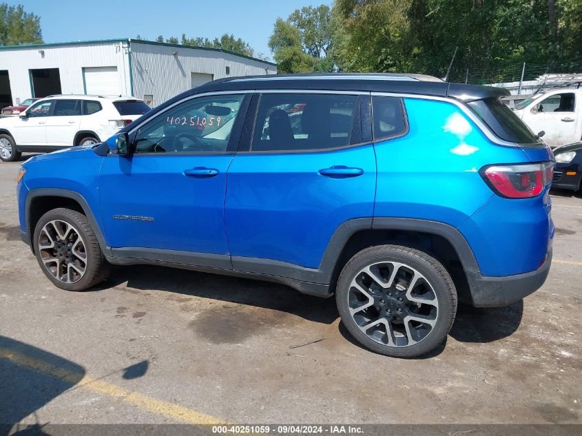 2018 Jeep Compass Limited 4X4 VIN: 3C4NJDCB3JT402879 Lot: 40251059