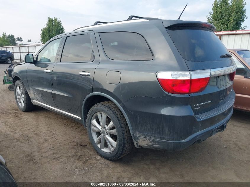 2011 Dodge Durango Crew VIN: 1D4SE4GT3BC630729 Lot: 40251060