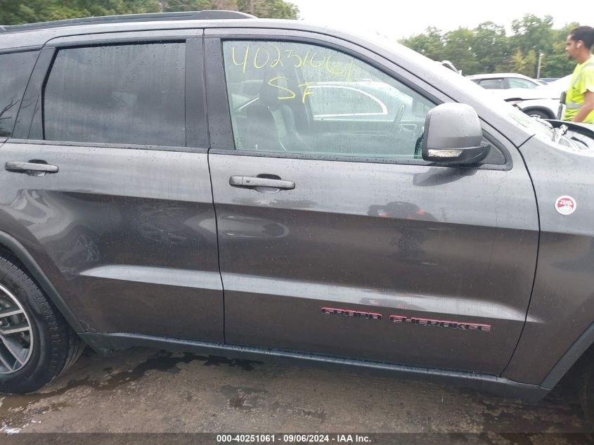 2018 Jeep Grand Cherokee Trailhawk 4X4 VIN: 1C4RJFLG9JC503879 Lot: 40251061