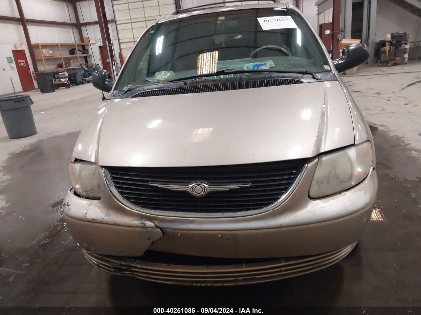 2002 Chrysler Town & Country Lx VIN: 2C4GP44342R636628 Lot: 40251085