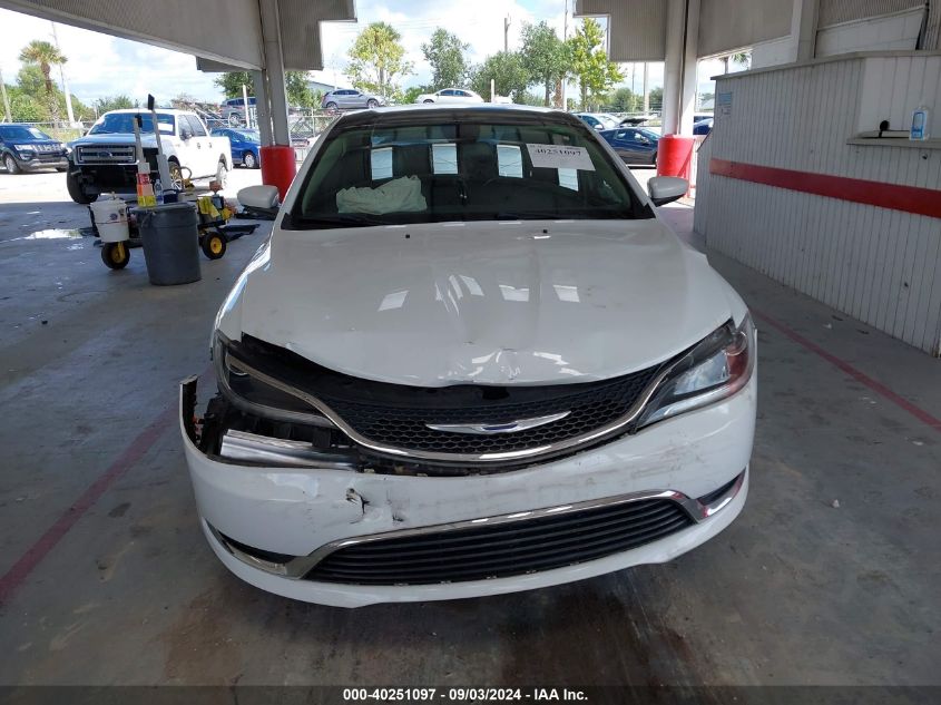 2017 Chrysler 200 Limited Platinum VIN: 1C3CCCAB4HN500302 Lot: 40251097