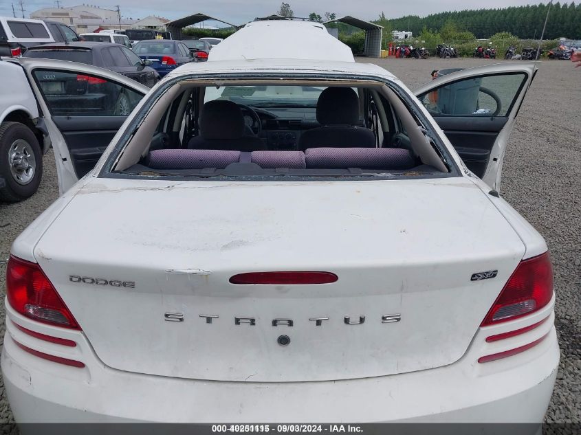 2005 Dodge Stratus Sxt VIN: 1B3EL46X95N565819 Lot: 40251115