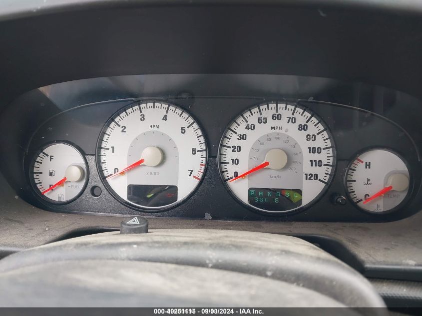 2005 Dodge Stratus Sxt VIN: 1B3EL46X95N565819 Lot: 40251115