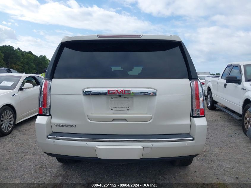 2015 GMC Yukon Denali VIN: 1GKS2CKJ1FR600903 Lot: 40251152