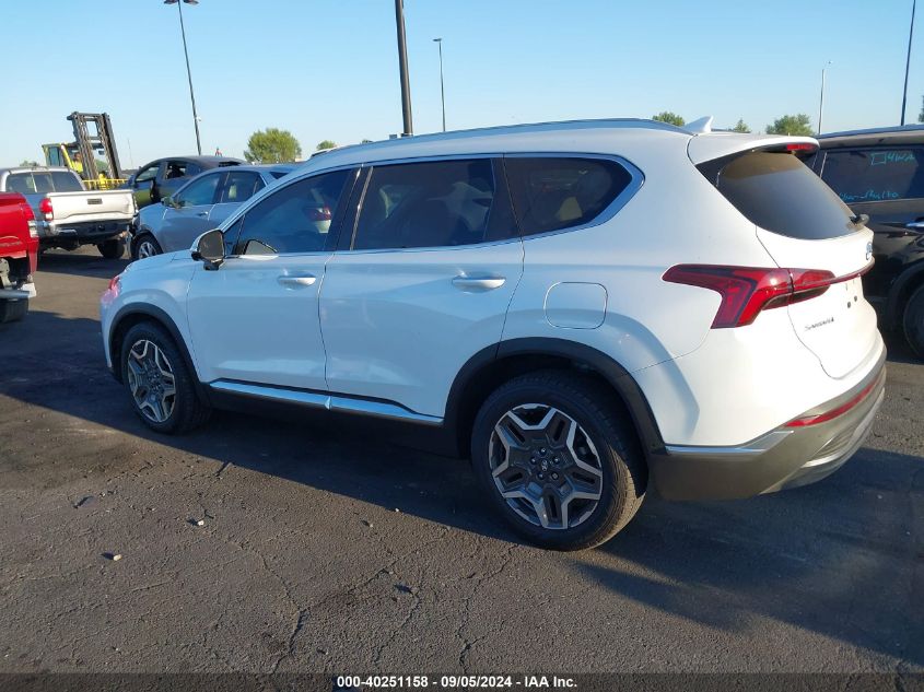 2021 Hyundai Santa Fe Limited VIN: 5NMS44AL0MH332300 Lot: 40251158