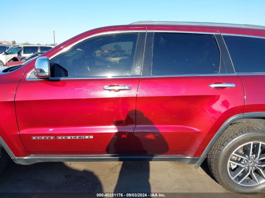 2018 Jeep Grand Cherokee Limited 4X4 VIN: 1C4RJFBG7JC243936 Lot: 40251176