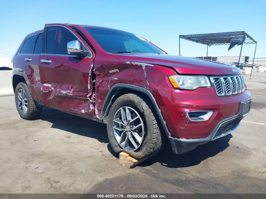 2018 Jeep Grand Cherokee Limited 4X4 VIN: 1C4RJFBG7JC243936 Lot: 40251176