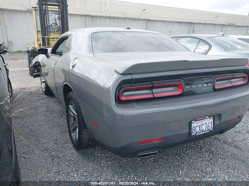 VIN 2C3CDZAG6JH199946 2018 DODGE CHALLENGER SXT