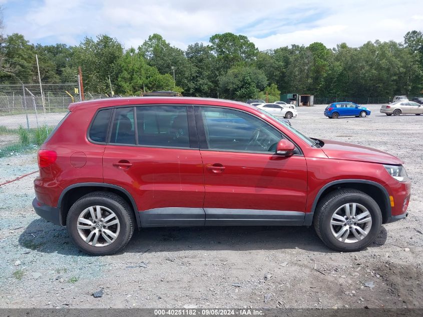 2012 Volkswagen Tiguan S VIN: WVGAV7AX9CW095259 Lot: 40251182