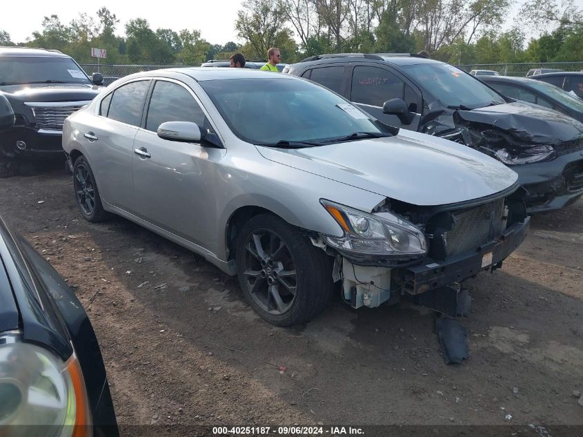 2013 Nissan Maxima 3.5 Sv VIN: 1N4AA5APXDC831199 Lot: 40251187