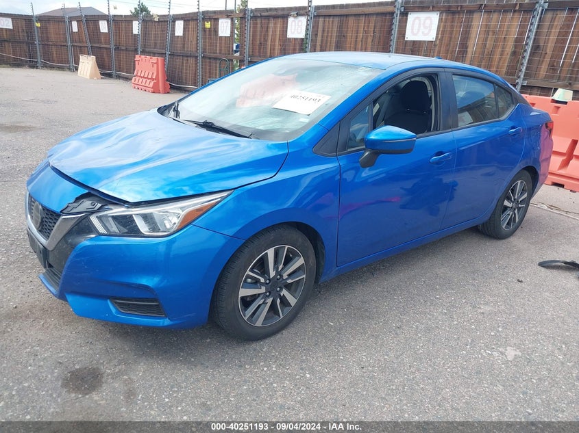 2021 NISSAN VERSA SV - 3N1CN8EV3ML889034