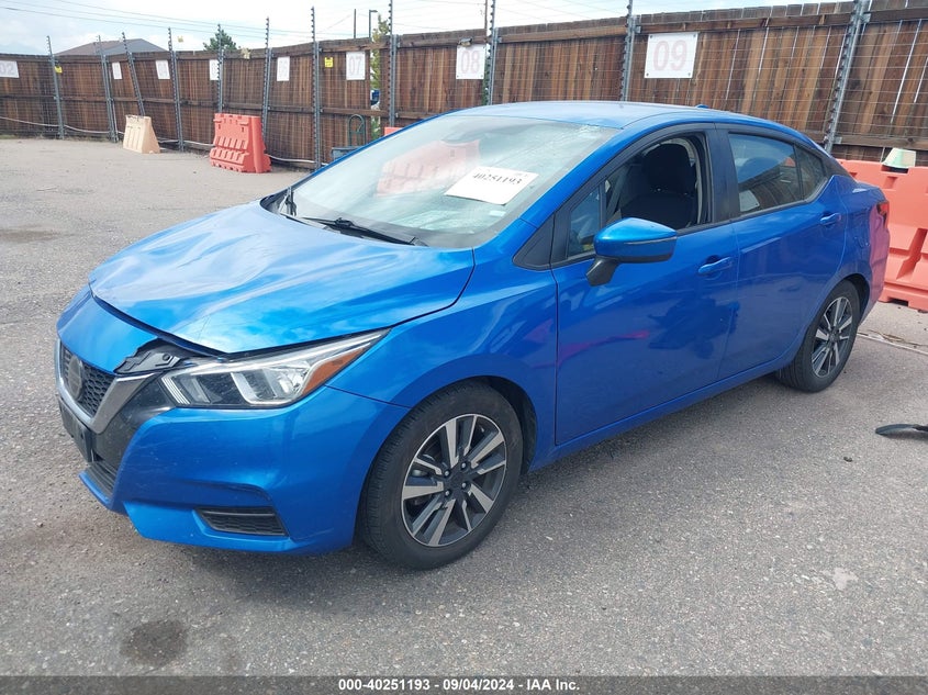 2021 NISSAN VERSA SV - 3N1CN8EV3ML889034