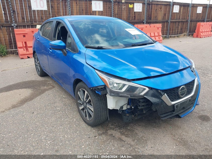 2021 NISSAN VERSA SV - 3N1CN8EV3ML889034