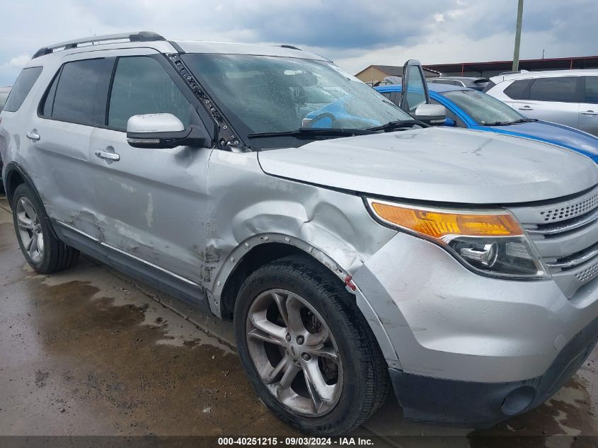 2015 Ford Explorer Limited VIN: 1FM5K8F88FGB42216 Lot: 40251215