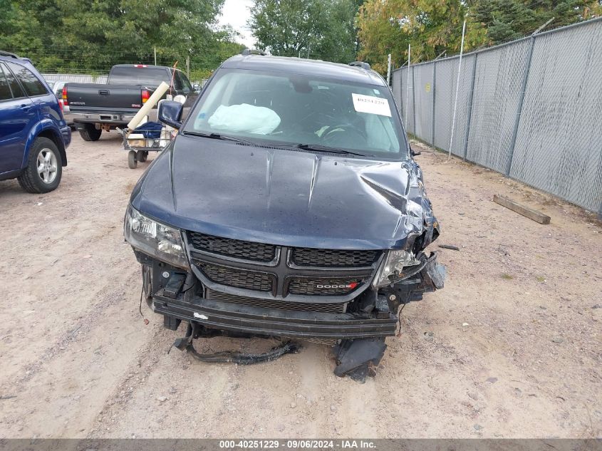 2018 Dodge Journey Crossroad Awd VIN: 3C4PDDGG0JT491901 Lot: 40251229