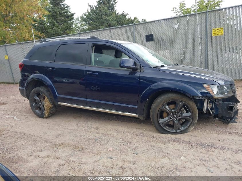 2018 Dodge Journey Crossroad Awd VIN: 3C4PDDGG0JT491901 Lot: 40251229