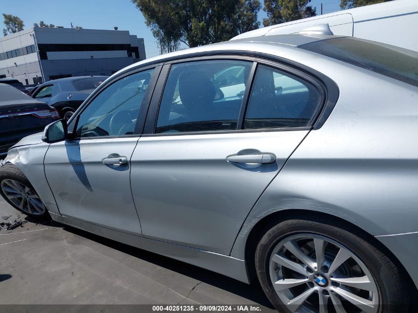 2018 BMW 320I VIN: WBA8A9C55JAH12754 Lot: 40251235